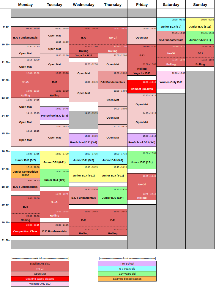 Timetable v2.1